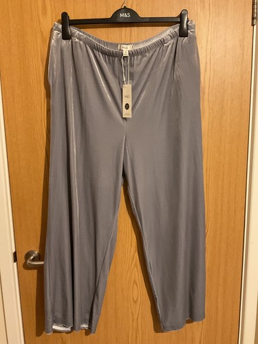 Women silver grey - m&s, velvet
