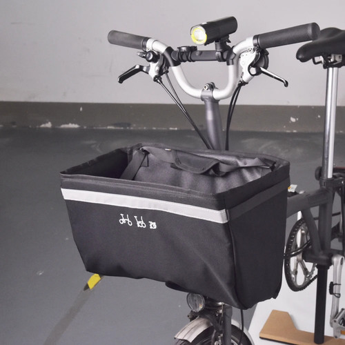 Front storage bag for - storage, brompton