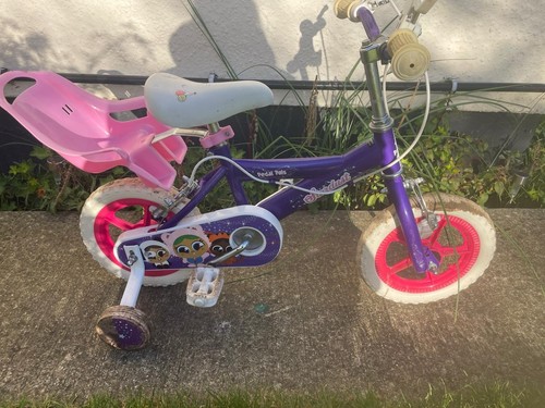 Girls pink kids bike - girls',