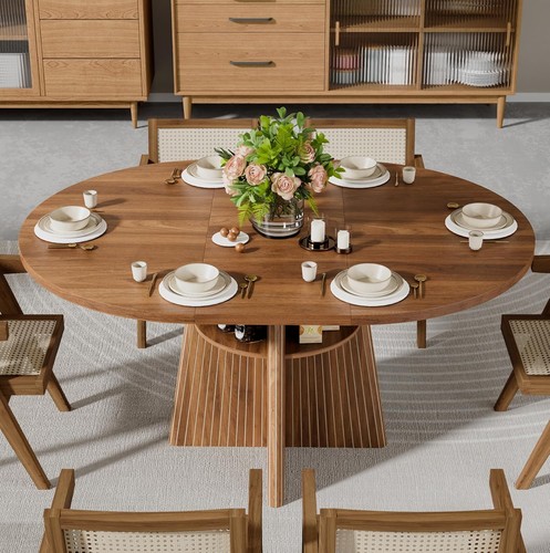 3in 59in extendable dining - 43.3in-59in,