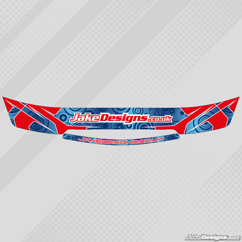 Jakedesigns style helmet visor - style,