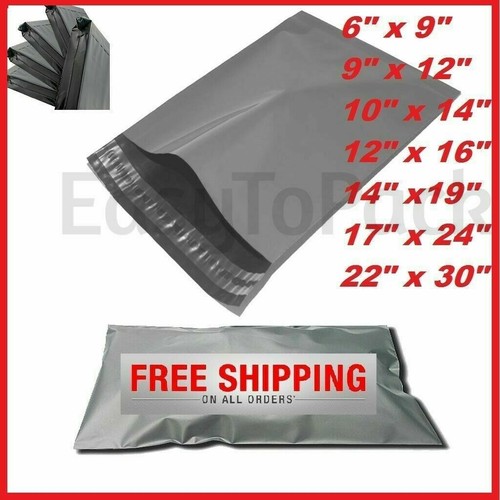 Grey mailing bags - grey,