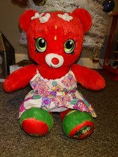 Build A Bear Strawberry Kiss Shopkins RARE With A Dress 