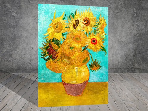 Van gogh sunflowers flower - sunflowers,