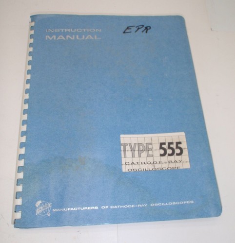 Tektronix type 555 - 555, ray
