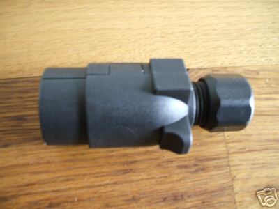 Black plug for caravan - n,