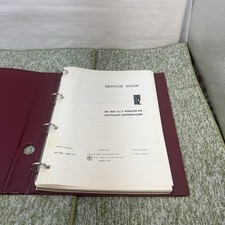 Porsche 1966 service guide for