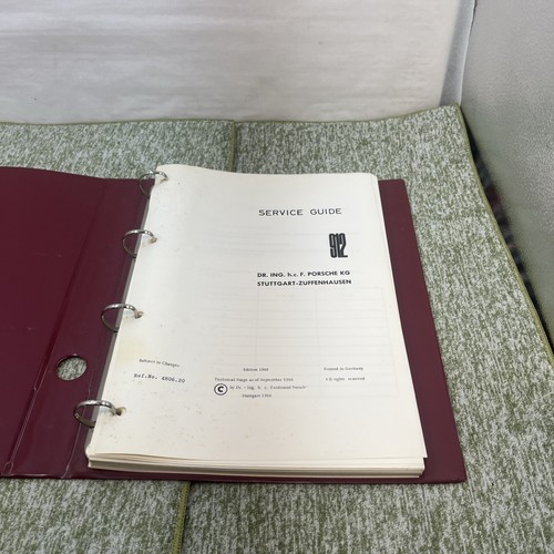 Porsche 1966 service - , guide