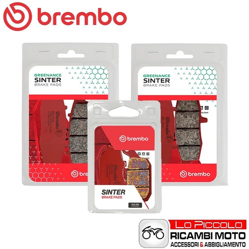 Brembo front rear brake pads - front,