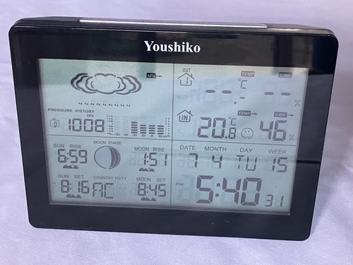 Weather station with msf - weather,