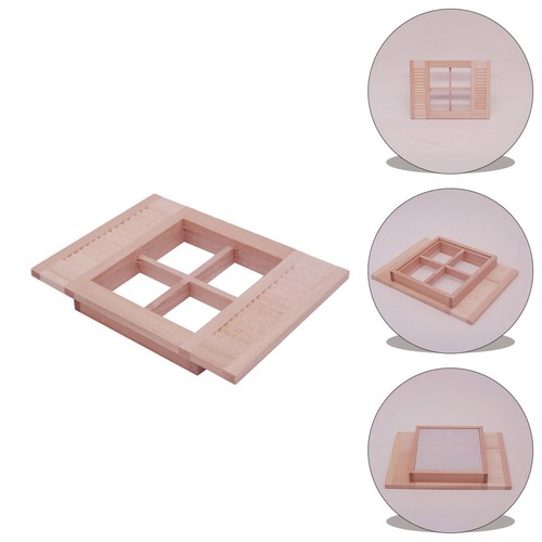 Mini blinds miniature wood - miniature,