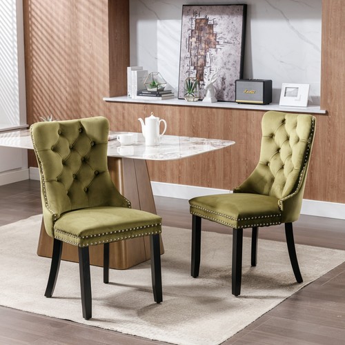 Premium velvet dining chairs - premium,