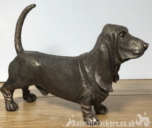 Basset hound figurine solid - basset,