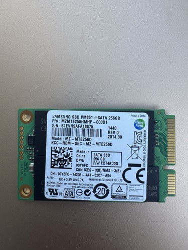 Samsung 256gb pm871 - 256gb,