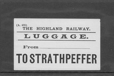 HIGHLAND RAILWAY (HR) Luggage
