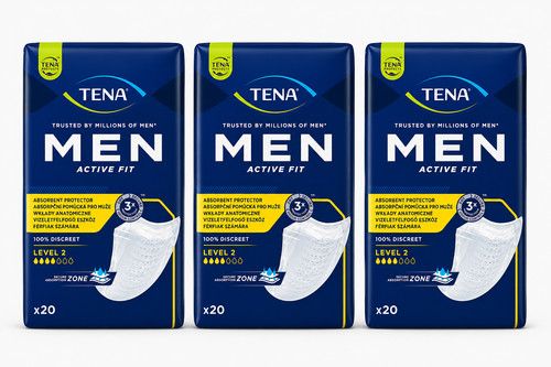 Tena men level absorbent - tena,