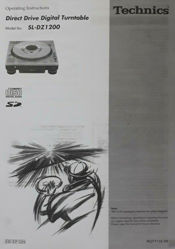 Technics dz1200 digital - sl-dz1200,