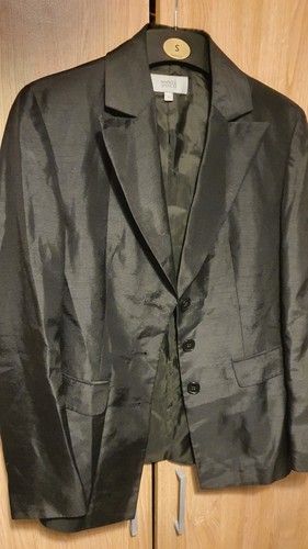 Marks and spencer - black, silk