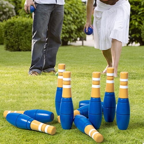 10x wood bowling - 10x, set