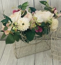 Wire Bridesmaids Basket With
