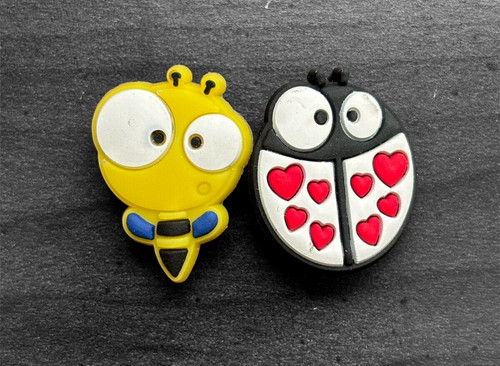 Bumble bee and ladybug shoe - ladybug,