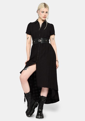 Nephra tie waist midi - tie,