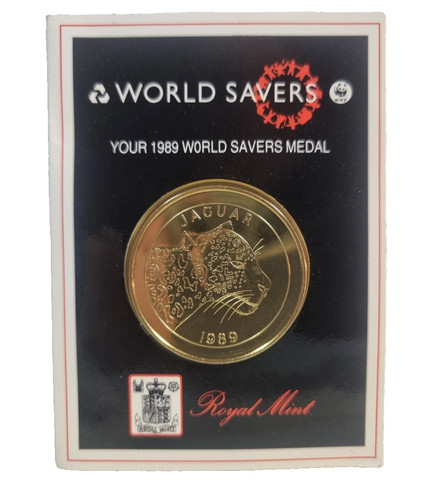 Royal mint world savers - mint, jaguar