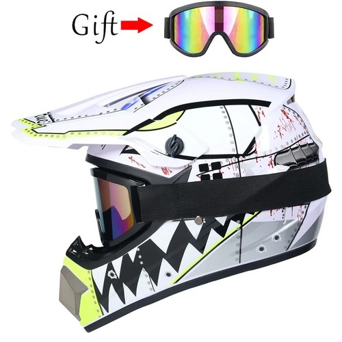 Kids motorcycle helmet off - helmet,