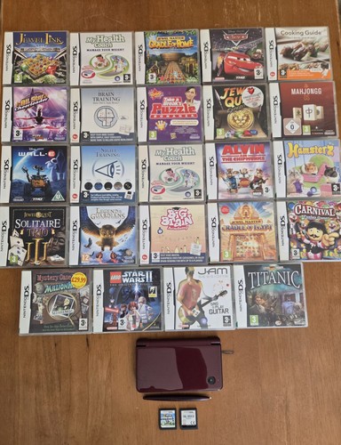 Nintendo dsi - xl, red)
