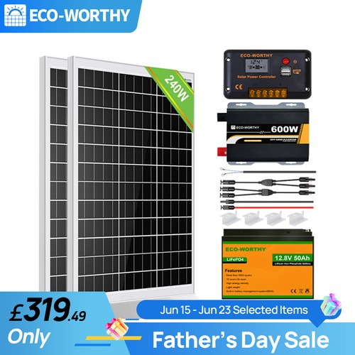 240w 12v solar panel - panel, with