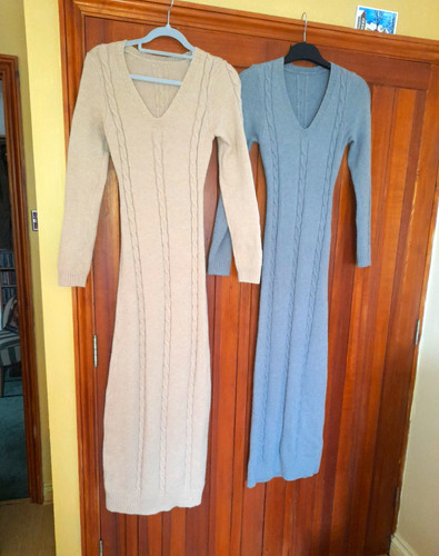 Beige blue cable - m,