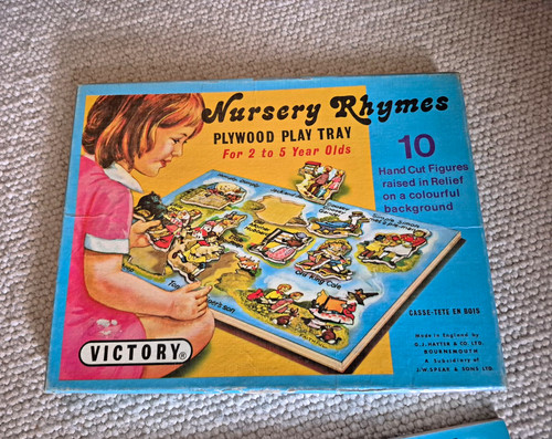 Victory wooden nursery rhymes - wooden,