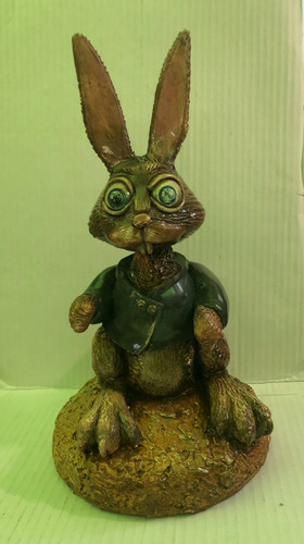Large dapper rabbit ornament - dapper,