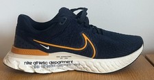 Nike React Infinity R un Flyknit 3 Premium - Dark Blue / Orange - UK8