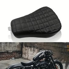 Harley Davidson Black Front Rider Solo Seat Sportster XL 883 1200 72 48  83-03