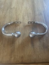 chromium curtain hold back