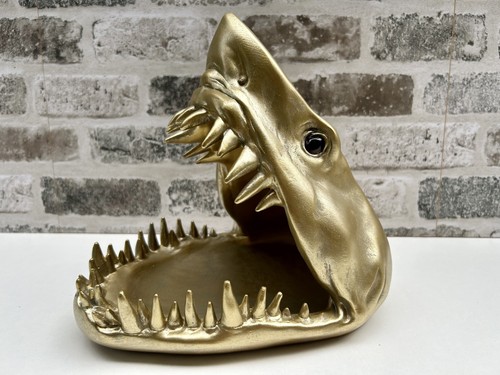 Funky great white shark mouth - white,