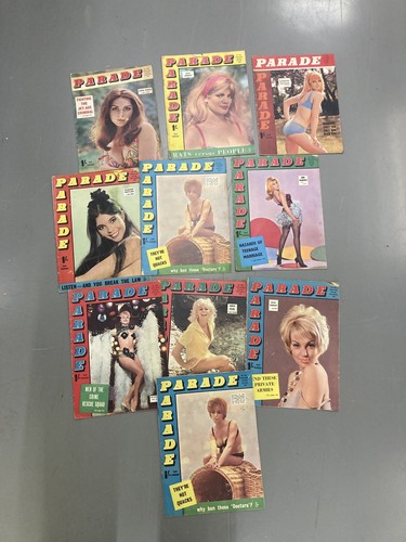 Vintage parade magazines 10 - vintage,
