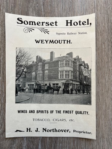 1905 small advert - , somerset