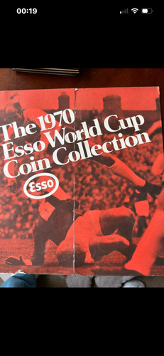 Esso world cup coins complete - esso,