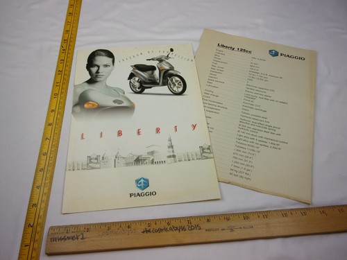 Piaggio liberty 125cc scooter - 125cc,