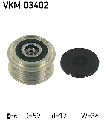 Vkm 03402 skf alternator - 03402,