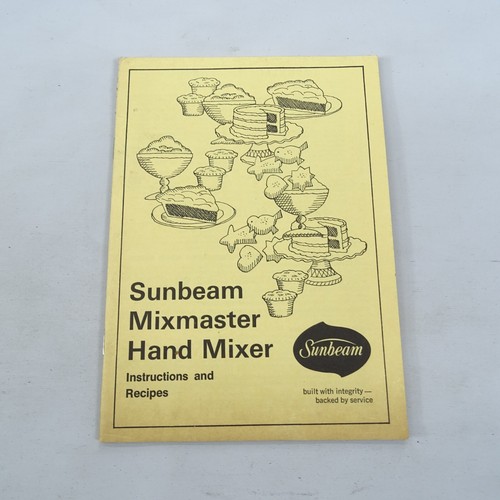 Vintage 1974 sunbeam mixmaster - vintage,