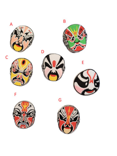Mexican wrestling faces iron - mexican,