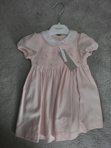 Pink smock heirloom collection - smock,