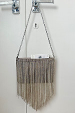 Stuning BNWT M&S silver satin