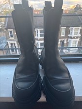 Ganni black chelsea boots size 6 UK/ 39Eur very good condition used indoors