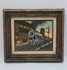 Vintage steam train oil - vintage,
