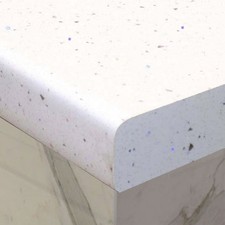 White Sparkle breakfast bar