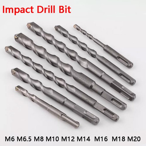 Impact drill bits - drill, sds